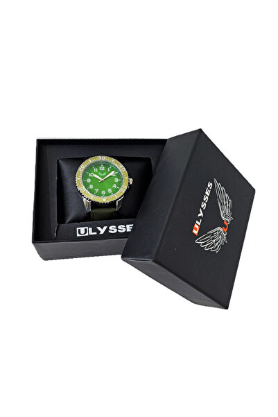 velve Ulysses ALPHA men's watch, with quartz and stainless steel dial, in ele...