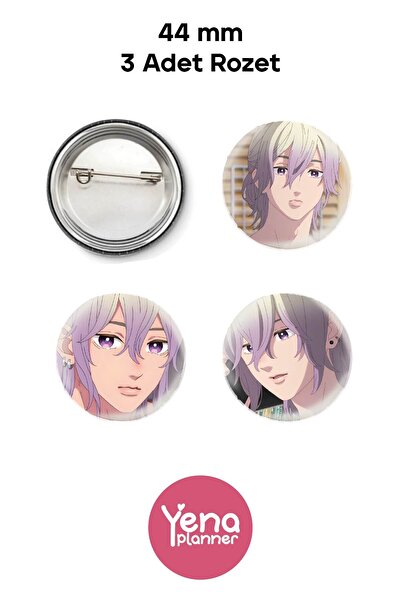 Yenaplanner مجموعة زينة للحقائب / شارات ترمز للحميمية