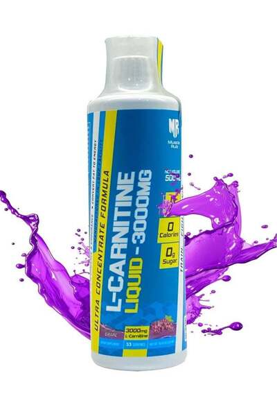 Muscle Rulz L-CARNITINE 3000 MG - GRAPE