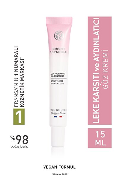 Yves Rocher Koyu Halkaları, Lekeleri, Göz Altı Torbalarını ve İnce Çizgilerin Görünümü Azaltıcı Göz Kremi 15ml