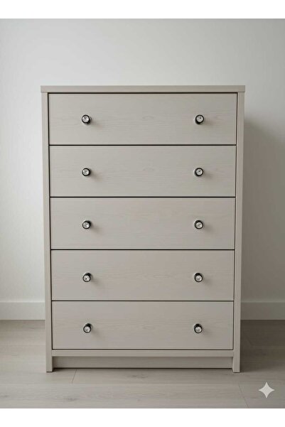 LOVYCO 1 τεμάχιο Μαύρη πέτρινη λαβή για παιδικό δωμάτιο, νεανικό δωμάτιο, συρτάρι, ντουλάπι, λαβή επίπλων, ξύλινη λαβή κομοδίνου 30mm