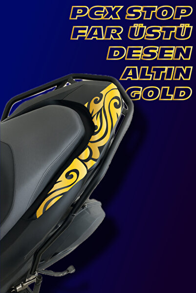 Honda Pcx Stop Far Top Molding Sticker Decal