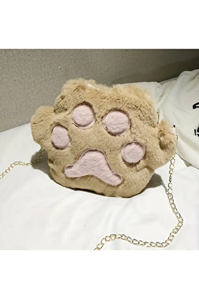 LUNA STUDİO Peluş Ayı Pençesi Çanta
