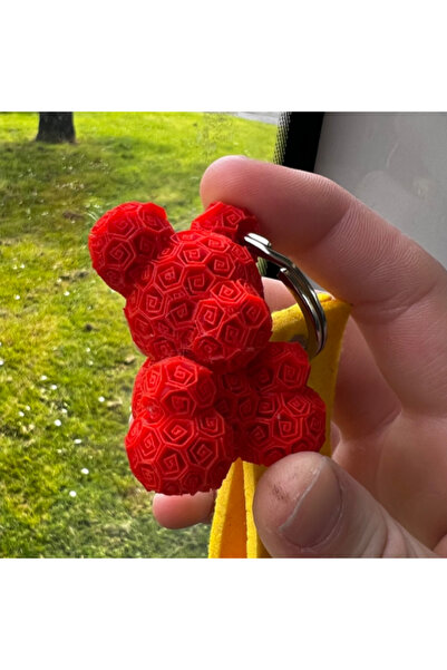Lades Μπρελόκ Αρκουδάκι Τριαντάφυλλο