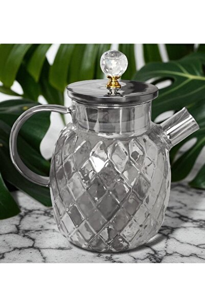 oğuz toptan Borosilicate Glass Teapot