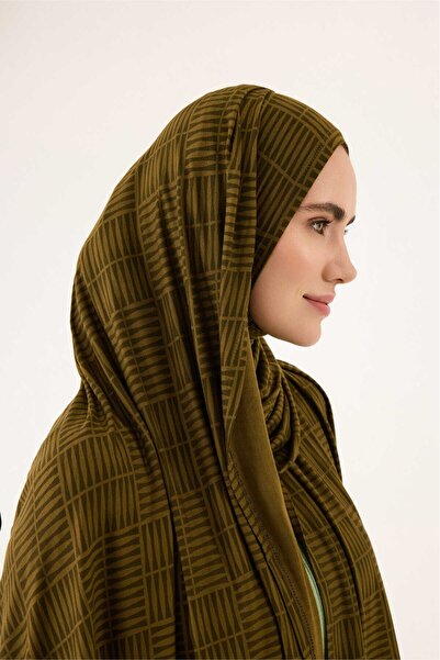 Imannoor Double Haki Supreme Shawl 70X177