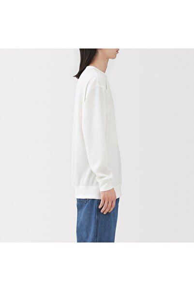 Muji UV Protection Quick Dry Waffle Crew Neck Long Sleeve T-Shirt