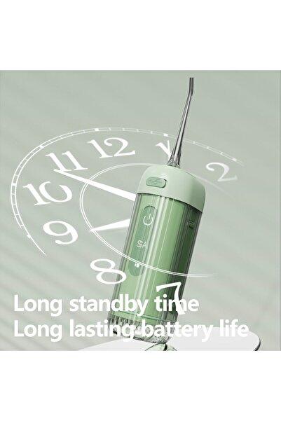 OEM Portable oral irrigator for adults, 4 modes, USB-C, white