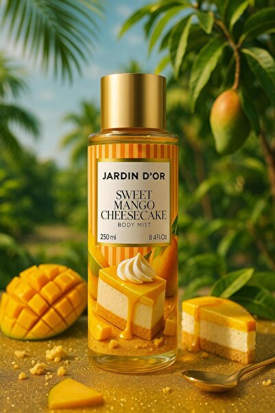 JARDIN D'OR SWEET MANGO CHEESECAKE BODY MIST / TATLI MANGO CHEESECAKE VÜCUT S...