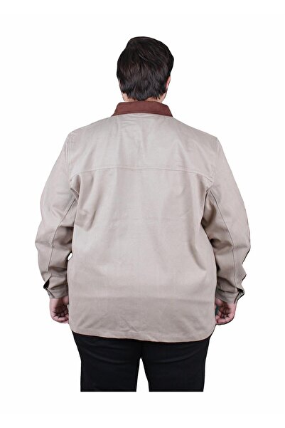 MocGrande Παλτό Gabardine Plus Size Estilismo 25900 ΜΠΕΖ