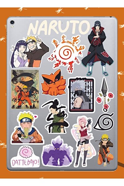 Hediyeni Al مجموعة ملصقات أنمي ناروتو السلسلة 4 |   مفكرة لابتوب، دفتر ملاحظا...