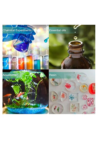 ISOLAB Plastik Damlalık 1 ML Pastör Pipet 500 Adet