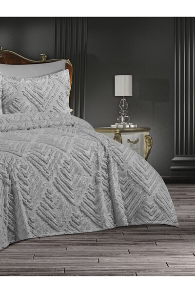 GOLDROOM Lidya 2-Piece Single Bed Pique Set