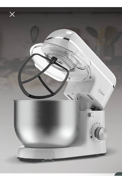 Kivi Home Kmx-3638 Hamur Yoğurma & Stand Mikser 5,3 Lt 1300w 8 Hız Kademeli Mutfak Şefi