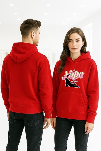 ArtYus Nu pisică Colorat cu imprimeu cu glugă Swea tricou