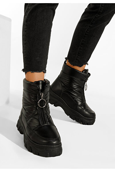 B T Shoes Αρβυλάκια γυναικεία Μαύρα Fergie