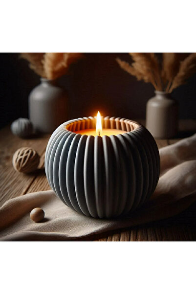 Yeşil Stüdyo 3 LÜ DEKORATİF MUMLUK - LAMBALI - LEDLİ GECE LAMBASI - 3 ADET