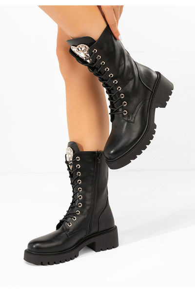 B T Shoes Αρβυλάκια γυναικεία Noblesa μαύρα