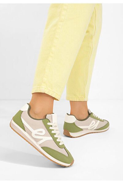 B T Shoes Teniși dama Trinidad Verzi