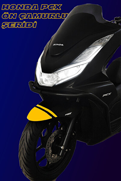 Honda Pcx 125 Front Fender Strip Yellow