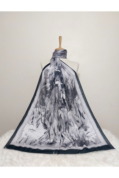 REMOMODA Flower Pattern Cotton Soft Shawl , High Quality & New Season Shawl