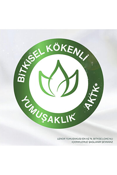 lenor Gül Buketi Çamaşır Yumuşatıcı Bitkisel Bazlı, Boya İçermez 65 Yıkama 1625 ml