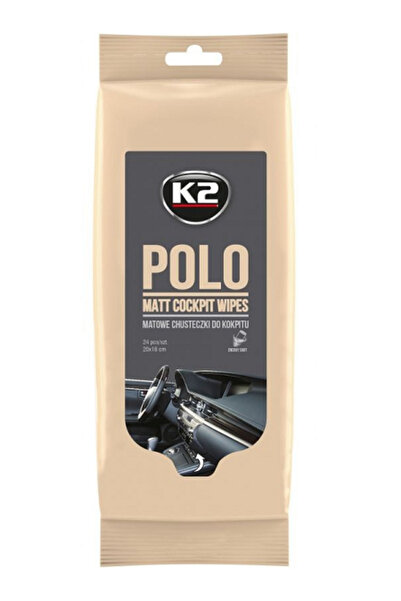 K2 Set 25 șervețele umede pentru curățare bord POLO Matt Cockpit K425, aspect...