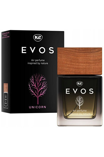 K2 Odorizant auto EVOS UNICORN V053, apa de parfum, 50 ml, aroma natura premium