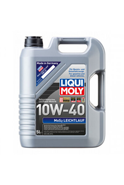 Liqui Moly Ulei motor Leichtlauf MOS2 2184, 10W40, volum 5 litri, semi-sintetic
