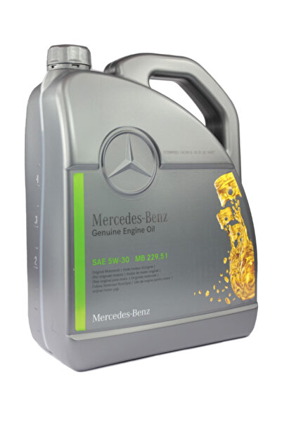 MERCEDES Ulei motor MB229.51 5W30 BENZ A000989690613ABDE, volum 5 litri, sint...