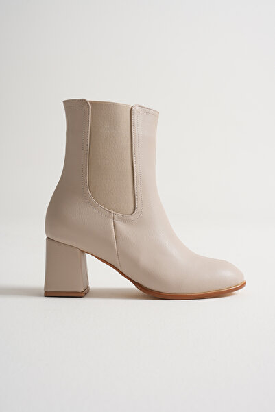 ROOC حذاء نسائي بكعب مرن لتقويم العظام - بيج