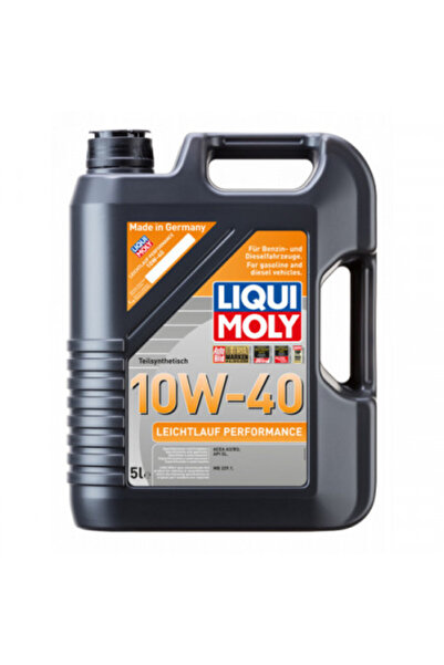 Liqui Moly Ulei motor Leichtlauf Performance 10W40, volum 5 litri, semi sinte...