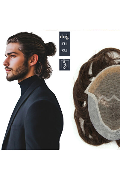 SACPROTEZİM QA8+ PROTEZ SAÇ 6X8 RENK 1B İNCE TELLİ HER YÖNE TARANABİLEN ALT Y...