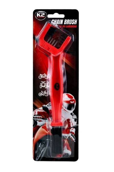 K2 Perie CHAIN BRUSH W612 universala pentru curatat lanturi, maner din plastic