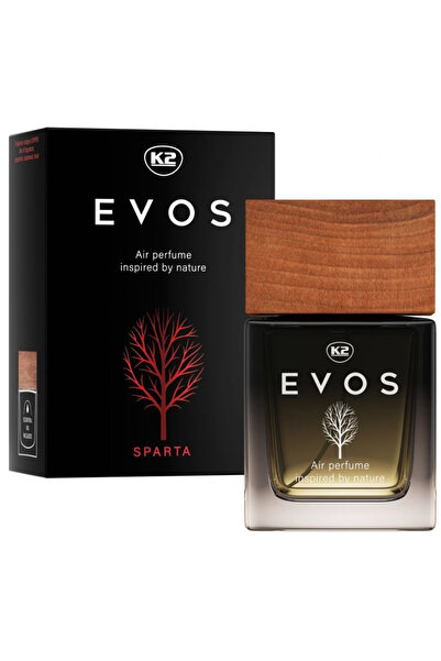 K2 Odorizant auto EVOS SPARTA V051, premium apa de parfum, 50 ml, aroma natura