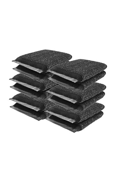 Omniclean إسفنجة تنظيف الأطباق من سلك الإينوكس UCTM-RBS136، 12 قطعة