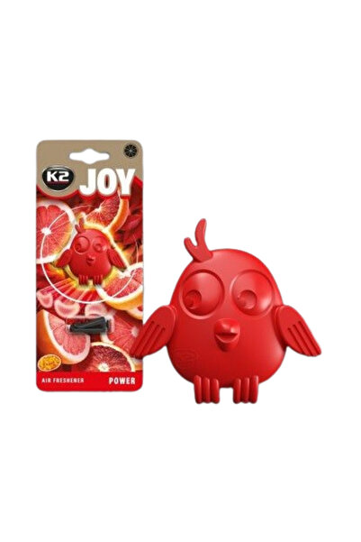 K2 Odorizant auto V891 JOY POWER, montare pe grila aerisire, roșu, parfum fresh