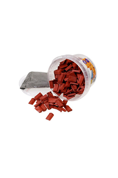 Art Tone Maket Minyatür Villa Çatı Kiremiti Kırmızı 1/24 200 Adet Paket