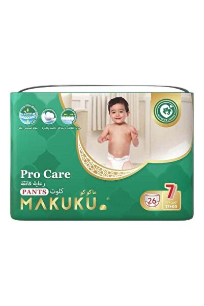 MAKUKU Pro Care Pants Diapers Size 7 17+kg 24+months 26 Diapers