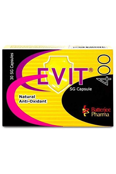 Batterjee Pharma اي فيت 400 مجم 30كبسولة