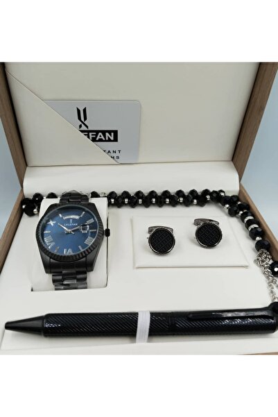 LV LEFAN طقم ساعه رجالي من