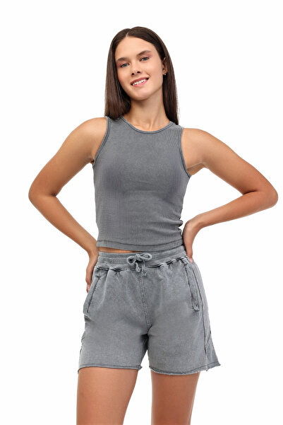 lumberjack WL CARE 10SY786 5FX Gri Kadın Atlet