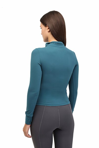 lumberjack Wl 63S-Qfy-Sw11 5Pr Green Women's Tracksuit Top