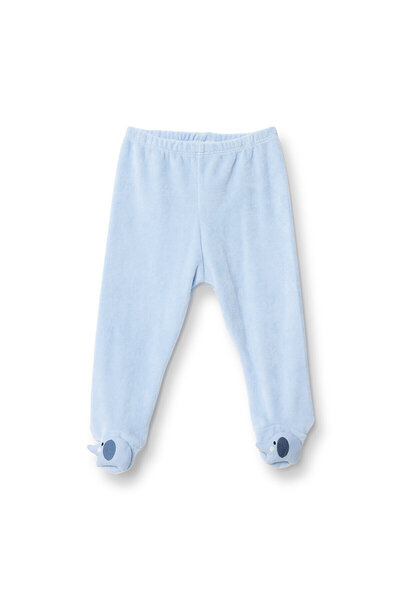 ebebek Hello Baby HelloBaby Erkek Bebek Yenidoğan Kadife Patikli Alt Kadife