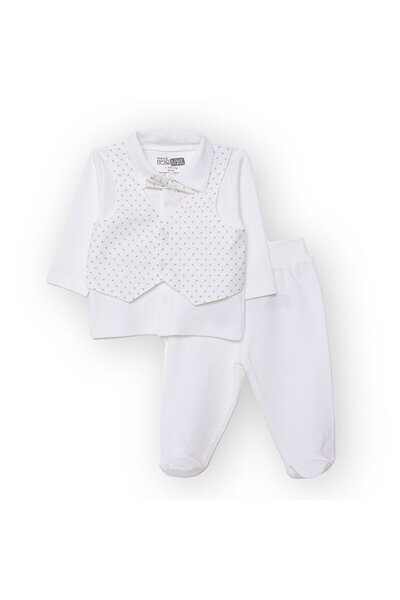 ebebek Hello Baby HelloBaby Erkek Bebek Yenidoğan Mevlüt Kıyafeti Gabardin Ka...