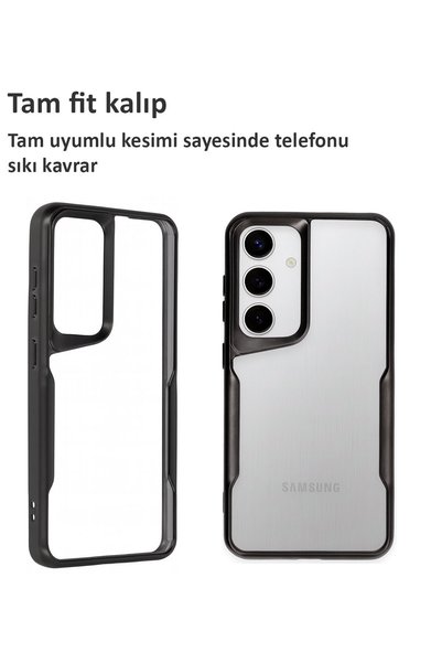 CEPSTOK Samsung Galaxy A55 Case Anti-Knock Edge Color Silicone Cover