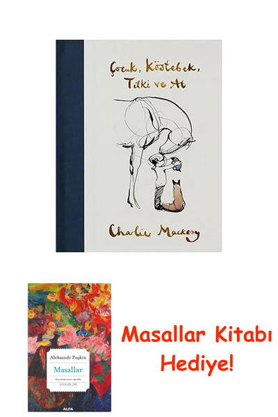 Alfa Yayınları Çocuk Köstebek Tilki ve At + Masallar Kitabı