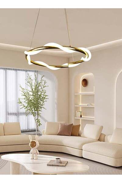 Hammer Modern Hanging Chandelier Black with 3 Lights