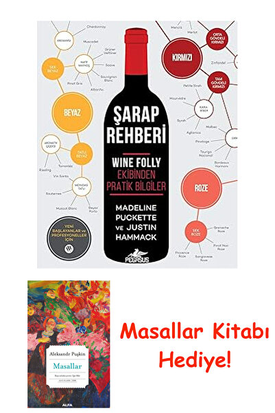 Alfa Yayınları Şarap Rehberi: Wine Folly Ekibinden Pratik Bilgiler + Masallar...