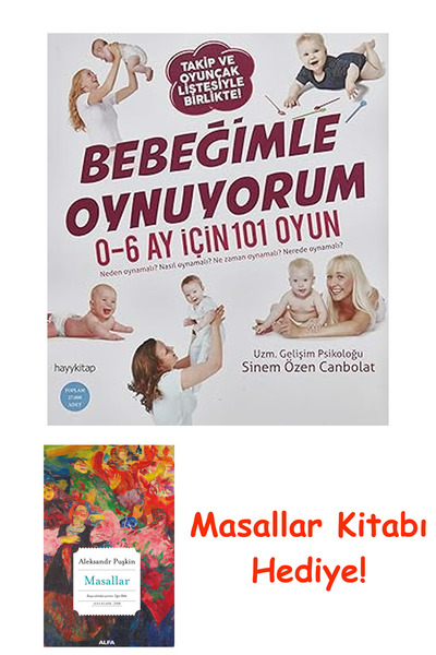 Alfa Yayınları Bebeğimle Oynuyorum: 0-6 Ay İçin 101 Oyun (Kapak Değişebilir) ...